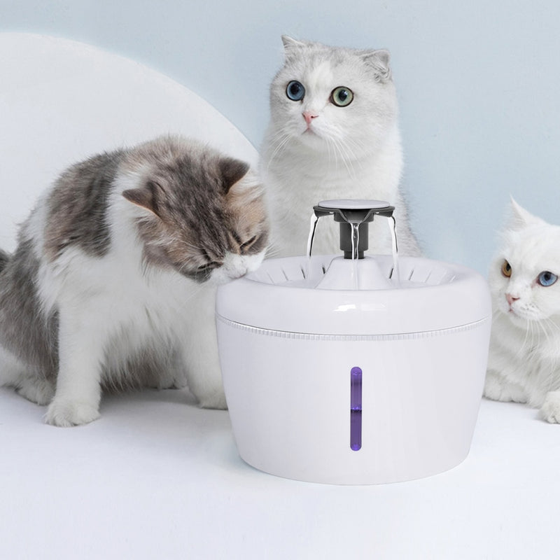 2.5 L automatic electric USB water fountain for dogs and cats