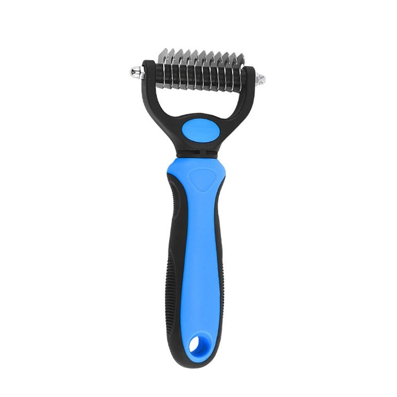 Professional pet hair removal brush for dogs and cats