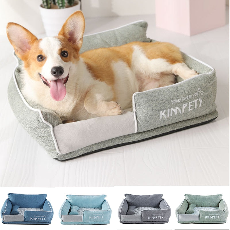Soft Washable Dog Bed In Various Colors
