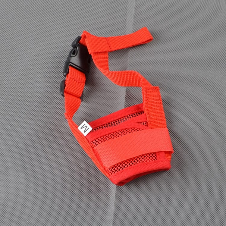 Muzzle For Large And Small Dogs With Nylon Strap